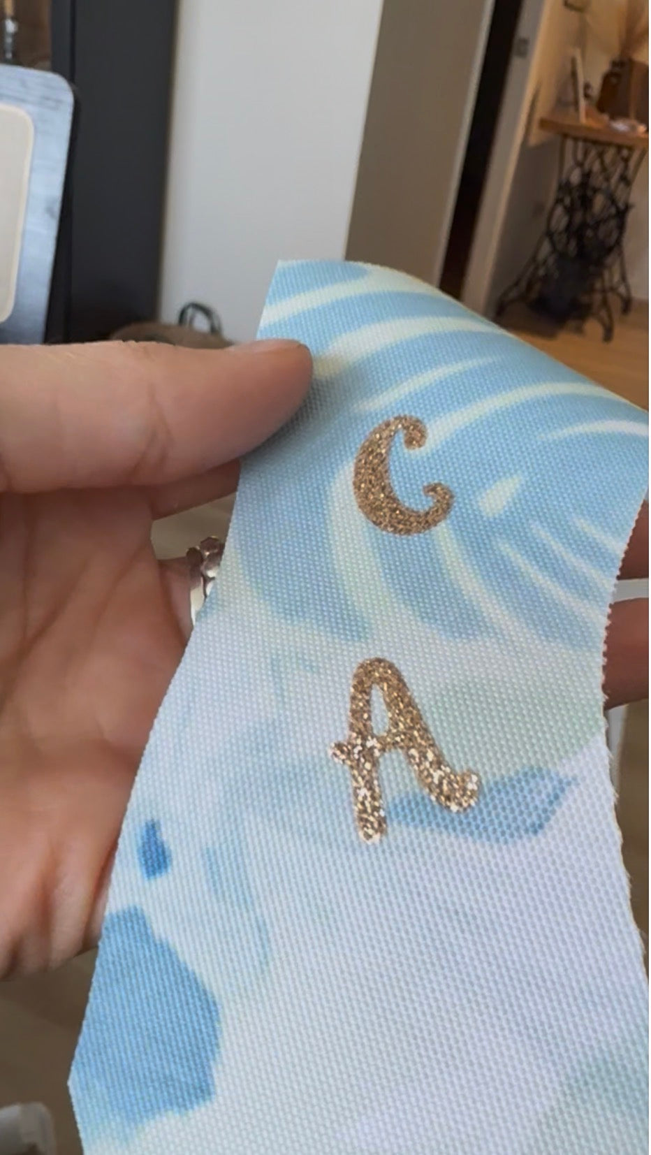 Inicial Glitter