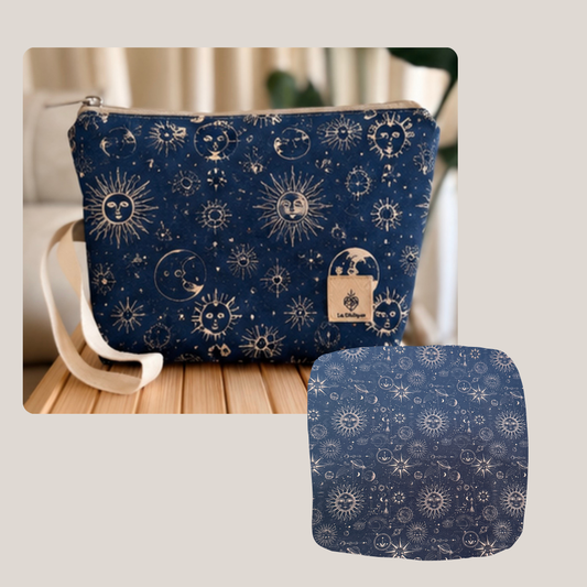 Wet Clutch Estampado Sol