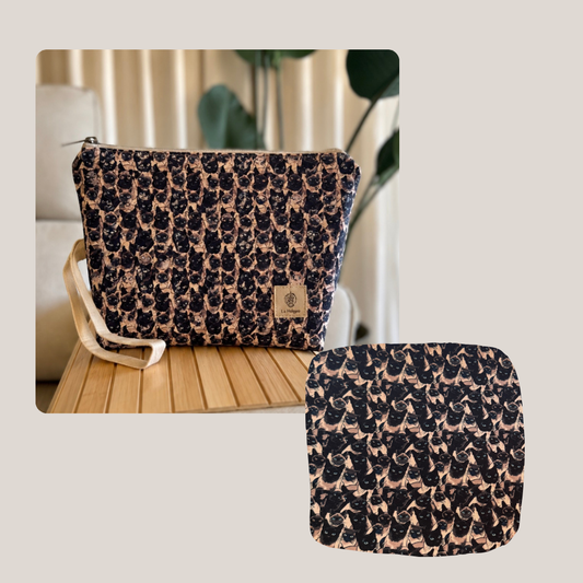 Wet Clutch Estampado Gatos 2