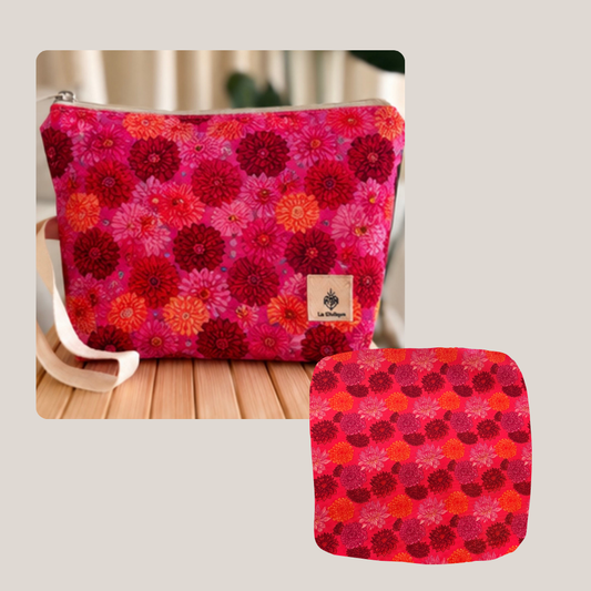 Wet Clutch Estampado Flores 2