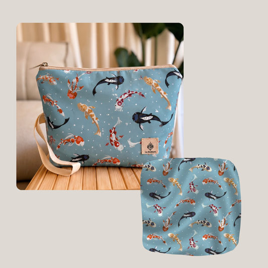 Wet Clutch Estampado Peces