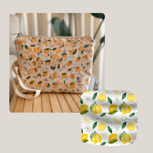 Wet Clutch Estampado Frutas